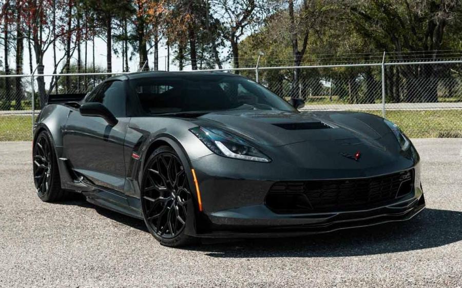 Chevrolet Corvette Grand Sport on Vossen Wheels (HF-2) '2019